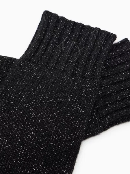 Перчатки Armani Exchange черные