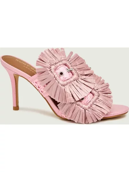 Kurt Geiger Șlapi cu tocuri înalte roz