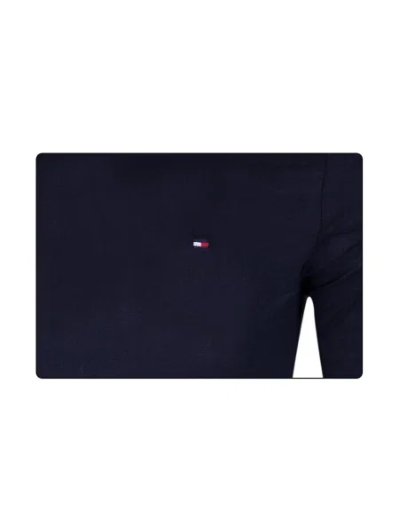 Tricou mânecă lungă Tommy Hilfiger albastru