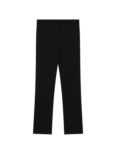 Pantaloni cu picior drept Max Mara albastru