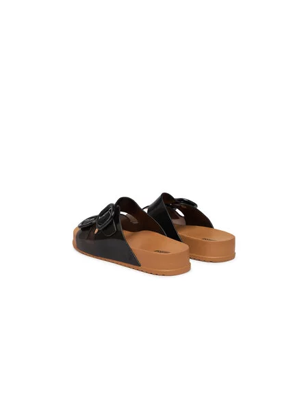 Natikači Melissa Cozy Slide Ad črna