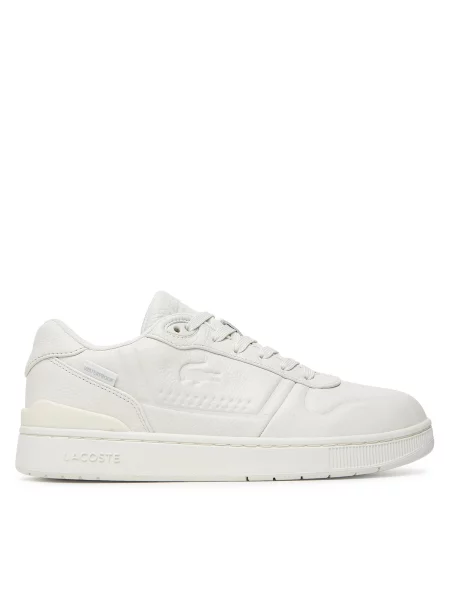 Sneakersy Lacoste T-Clip Shield biela