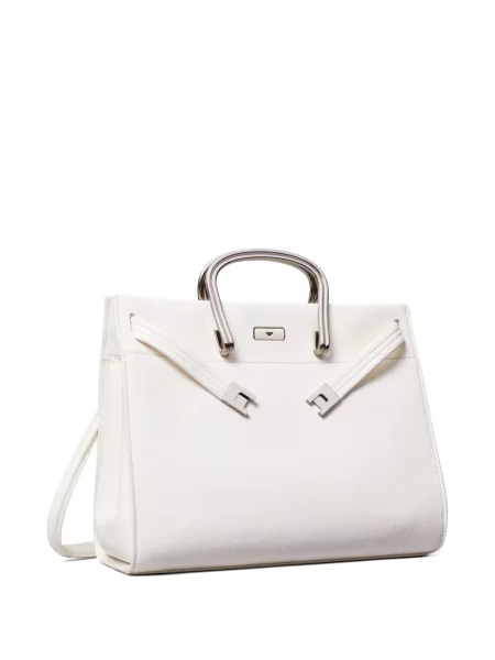 Shopper táska Tory Burch fehér