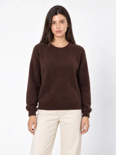 Bigdart Svetr Pullover tmavě hnědá