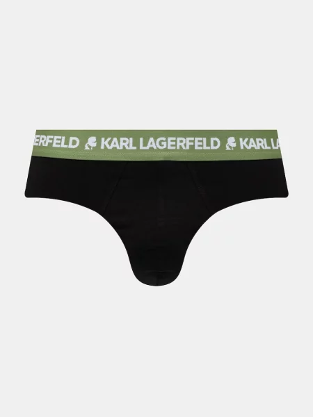Karl Lagerfeld slipy s černý