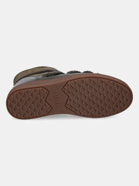 Кожаные классические сапоги Inuikii зеленые