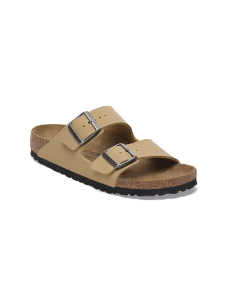 Pantofle Birkenstock béžové