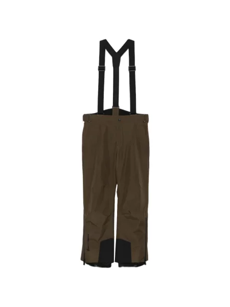 Pantaloni de schi Moncler Grenoble cu imagine verde