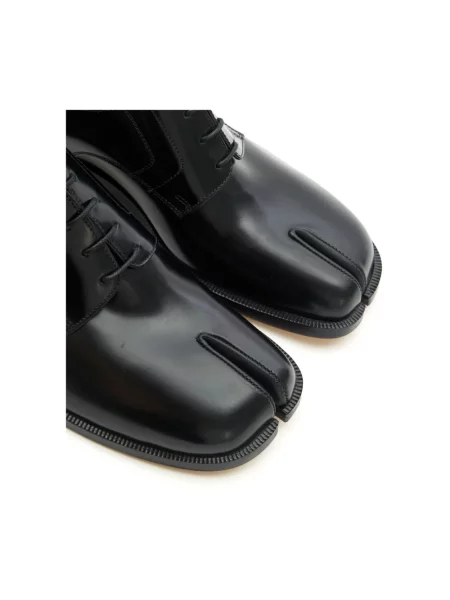 Półbuty Maison Margiela skórzane czarne