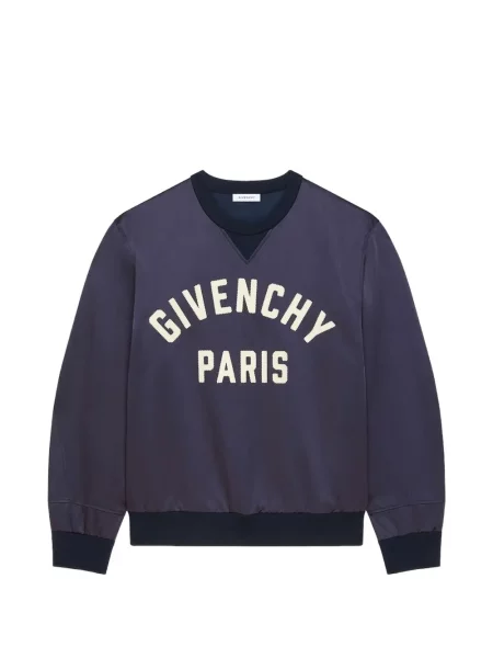 Hanorac Givenchy cu autograf albastru