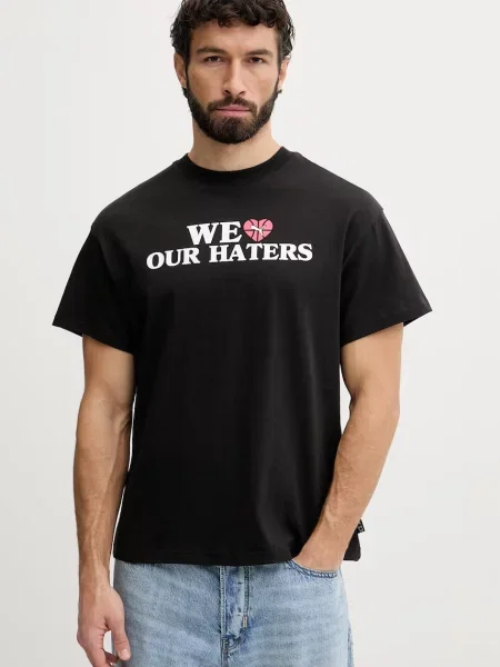 Puma tričko Out the mail Haters černé