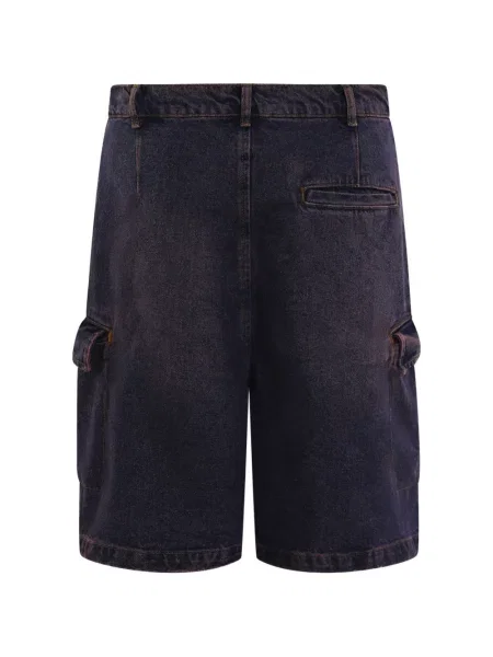 Pantaloni scurți din denim Flâneur violet