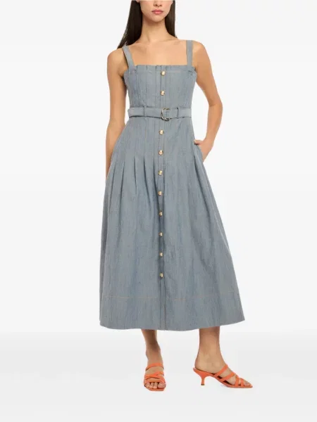Rochie midi Cinq A Sept albastru