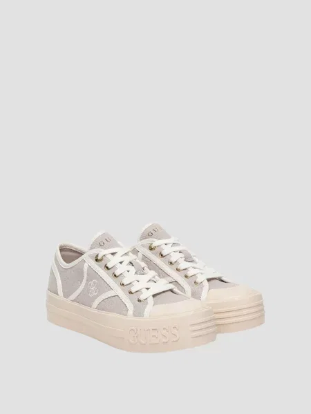 Кеды Guess бежевые