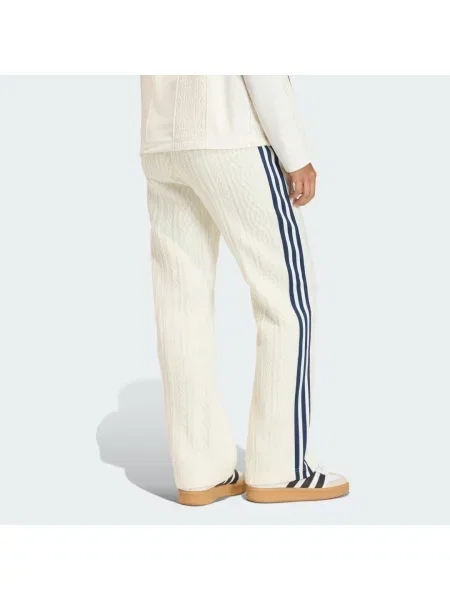 Kalhoty adidas Knit Classic Track Pants Off White L bílé