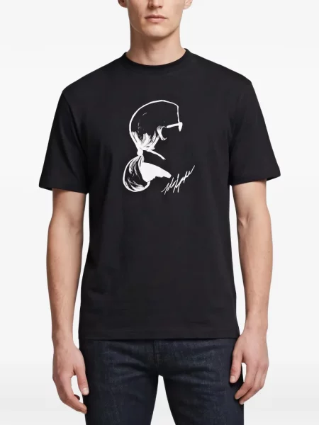 Tricou Karl Lagerfeld cu imagine negru