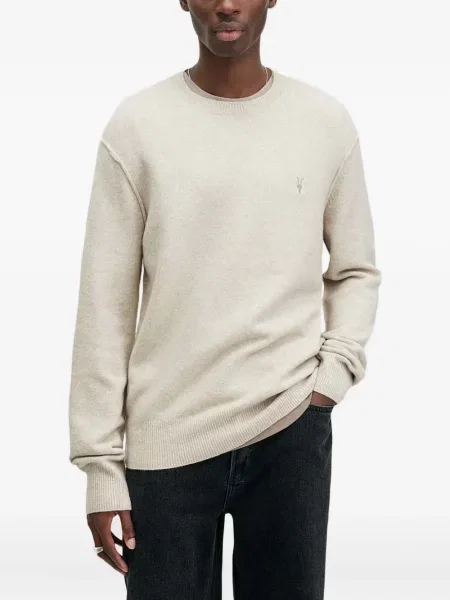 Pulover Allsaints cu decolteu rotund