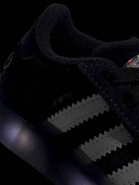 Adidas Originals Дитячі замшеві кросівки CAMPUS LED LIGHTS