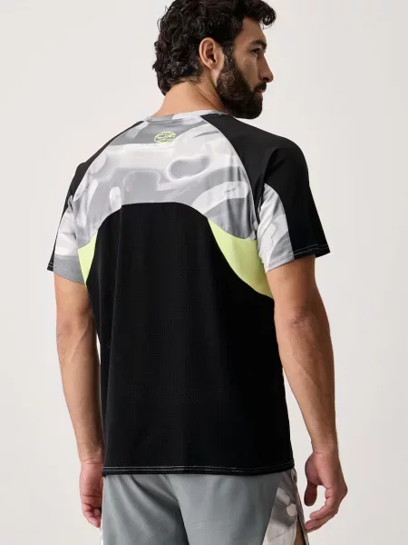 Nike T-shirt do biegania Dri-FIT szara