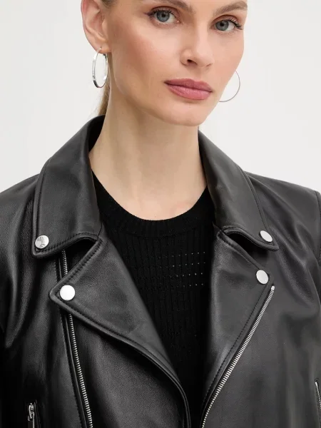 Кожаная куртка Boss