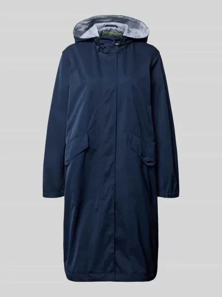 Płaszcz z z patką White Label granatowy