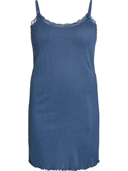 Zizzi Spalna srajca MPOINTY' modra