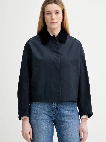 A.P.C. jachetă de Veste Becca bleumarin de tranziție oversize