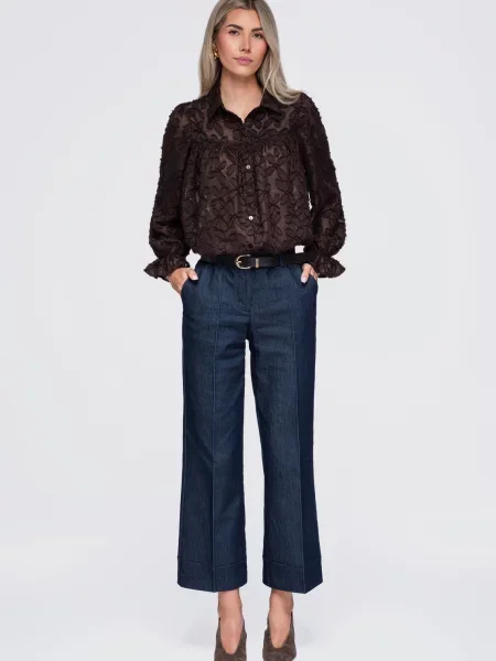 Bluza Ombre plava