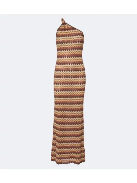 Rochie maxi Faithfull cu un umăr gol