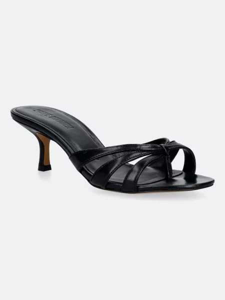 Steve Madden șlapi de piele Cary negru