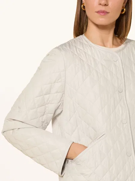 Barbour Kurtka Pikowana Cashel beige beżowa