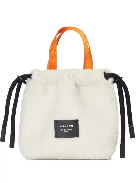 Șnur de strângere geantă bucket Osklen alb
