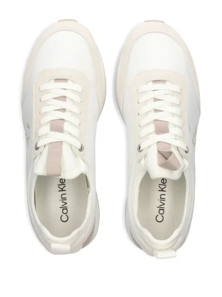 Sneakerși Calvin Klein Jeans alb