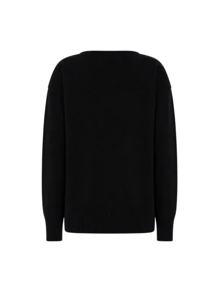 Sweter Alberta Ferretti czarny