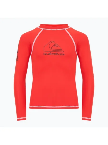Plavecké tričko Longsleeve Quiksilver On Tour red červené