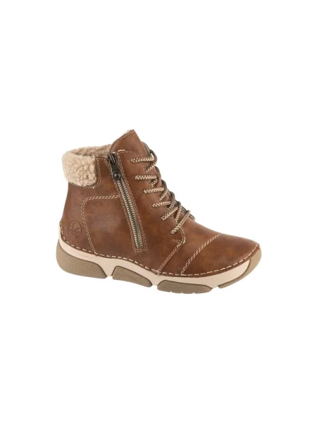 Boty Rieker Stiefelette béžové