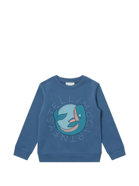 Bluza dziecięca Stella Mccartney niebieska