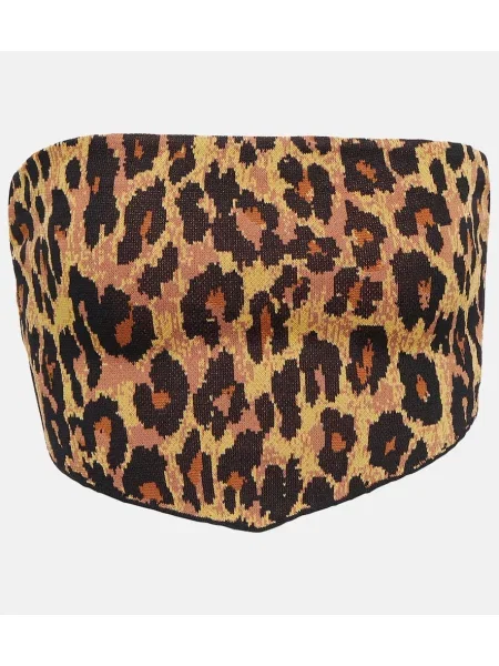 Fular Staud cu imagine cu model leopard