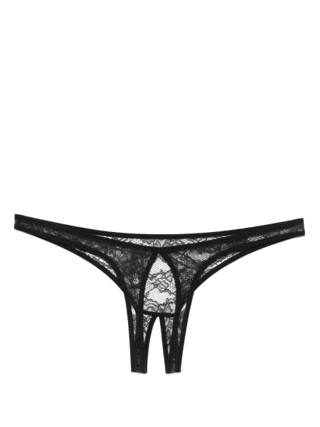 Chiloți tanga Maison Close negru
