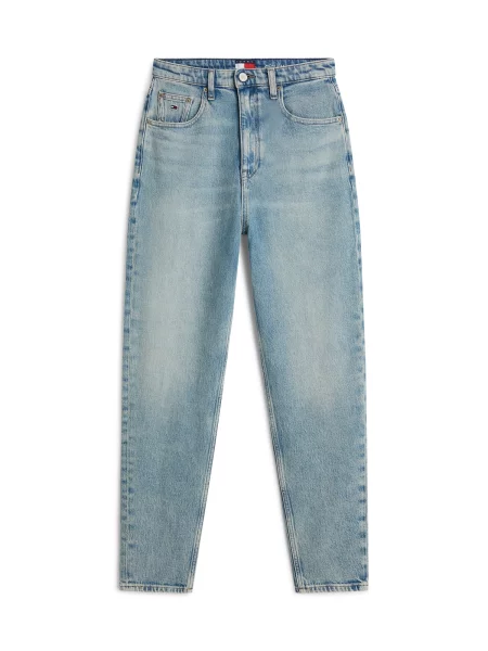 Tommy Jeans Τζιν Ultra High Rise Tapered Mom γαλάζιο