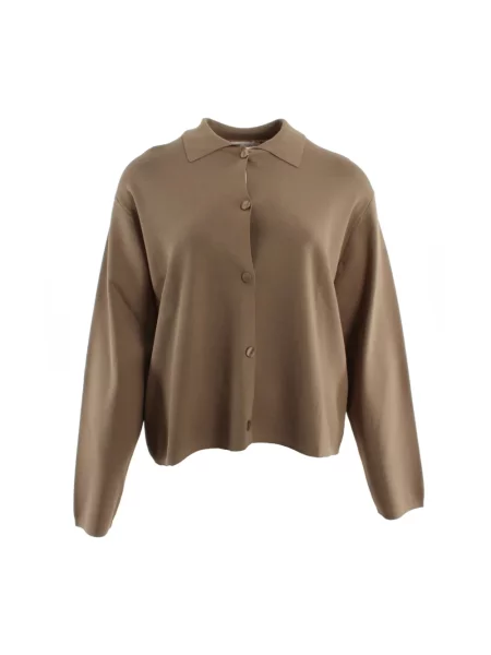Sweter Max Mara brązowy