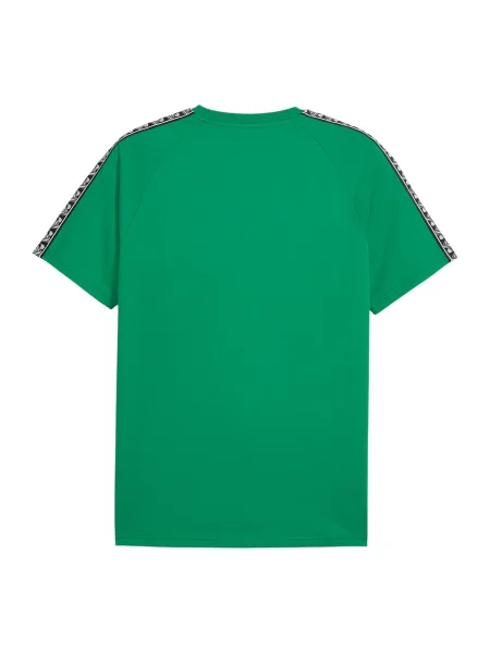 PUMA Tricou funcțional verde / negru alb