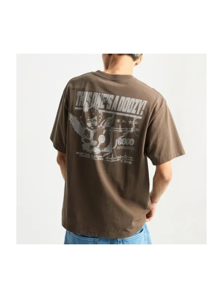 Tricou Vans maro