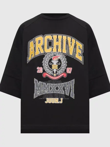 Футболка Max Fit з принтом Juun.j чорна