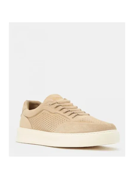 Sneakersy Barracuda zamszowe beżowe