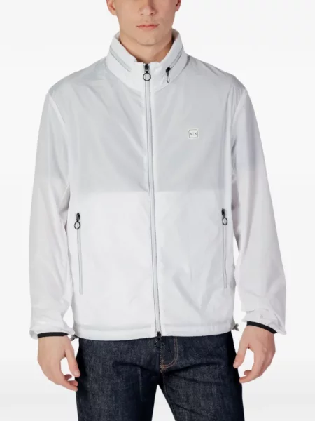 Sbalitelný bunda Armani Exchange bílá
