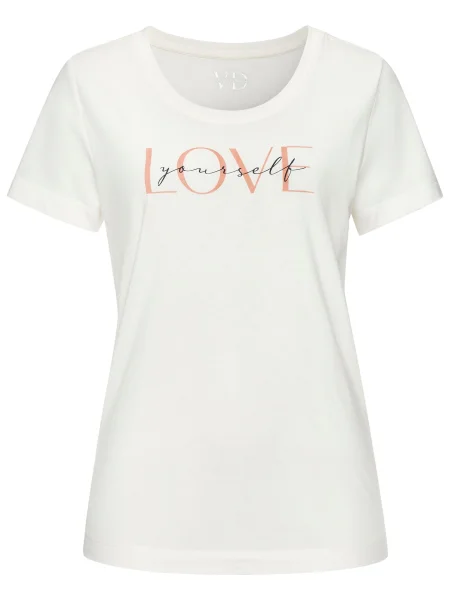 VIVANCE Tricou Dreams portocaliu / negru alb