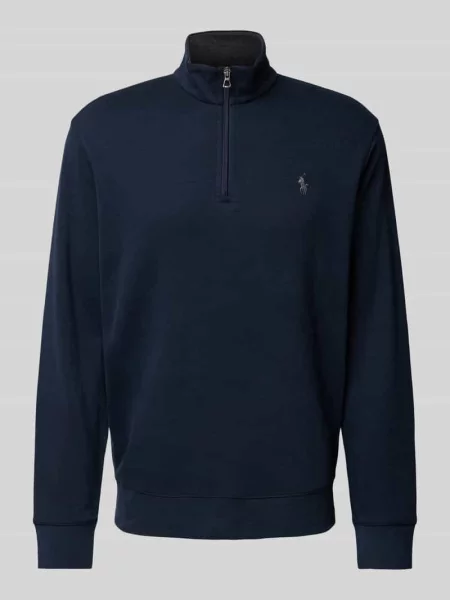 Bluza ze stójką Polo Ralph Lauren granatowa