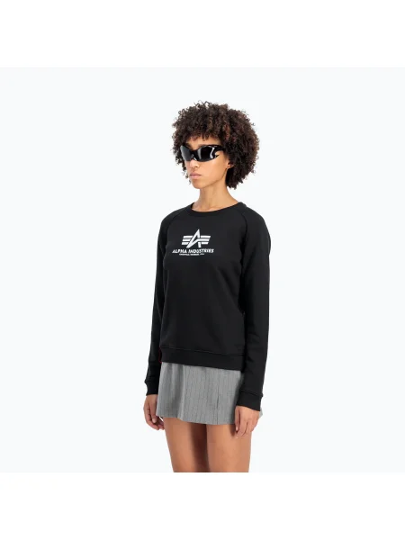 Bluză pentru femei Alpha Industries New Basic black negru