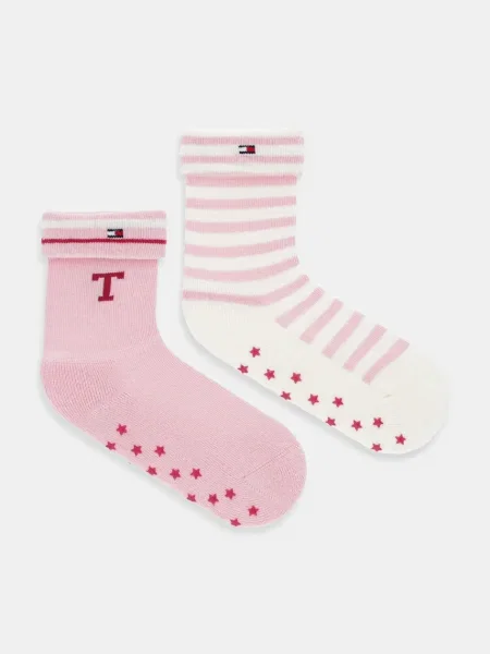 Tommy Hilfiger ponožky růžové